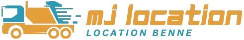 logo MJ Location entreprise de location benne à Manosque pour particuliers et professionnels